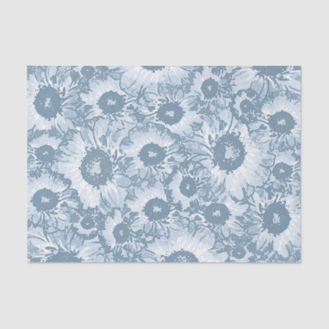 Elegant Botanical Pattern Tissue Paper (Front)