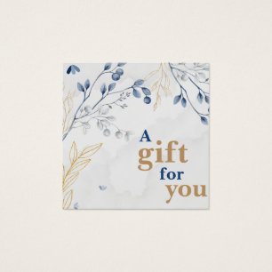 Elegant Botanical Spa Gift Certificate