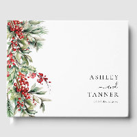 Elegant Botanical Winter Christmas Wedding