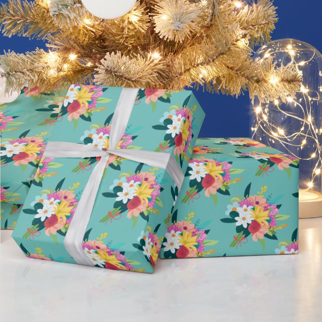 Elegant Bouquet  Wrapping Paper (Holidays)