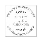 Elegant Branch Two Names Return Address