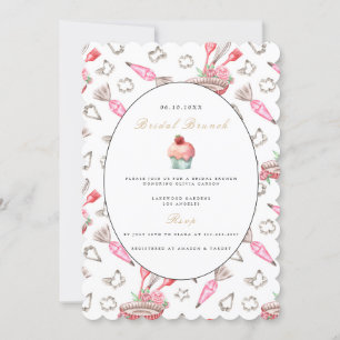 Elegant Bridal Brunch Bridal Shower Invitation
