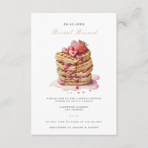 Elegant Bridal Brunch Bridal Shower Invitation