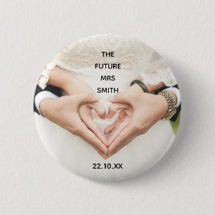 Elegant Bridal Future Mrs.Party Button