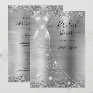 Elegant Bridal Shower Invitation