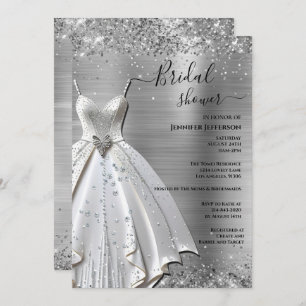 Elegant Bridal Shower Invitation