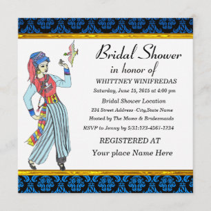 Elegant Bridal Shower Invitation