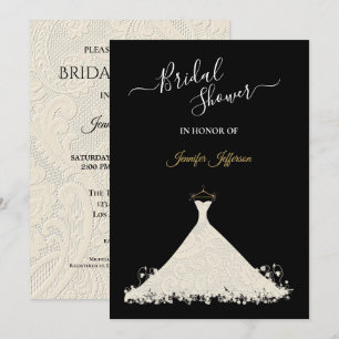 Elegant Bridal Shower Invitation