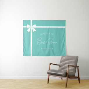 Elegant Bride & Co. Bridal Shower Welcome Tapestry