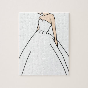 Elegant Bride Jigsaw Puzzle