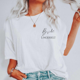 Elegant Bride To Be Or Bachelorette Party Cute T-Shirt