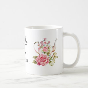 Elegant Bride to Be Tea Party Bridal Shower Design Coffee Mug