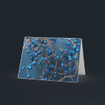 Elegant Bright Blue Christmas Winter Berries Holiday Card<br><div class="desc">Elegant photo of bright blue winter berries,  perfect for your love of winter and Christmas!

 Enjoy!</div>