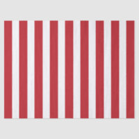 Elegant Bright Red and White Striped Pattern