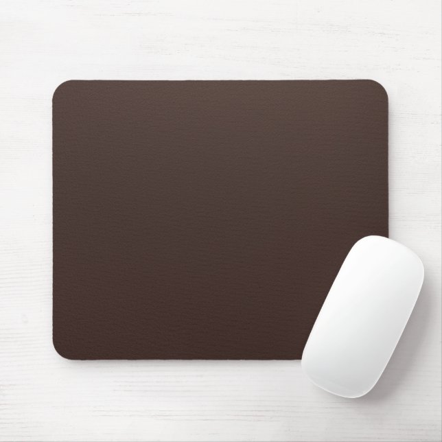Elegant Brown Leather Texture Design Office Mouse Mat (With Mouse)