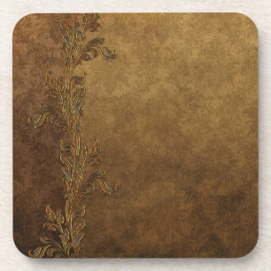 Elegant Brown Tuscan Coaster