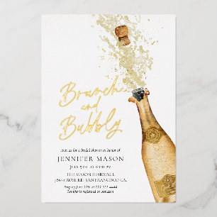 Elegant Brunch and Bubbly Champagne Bridal Shower