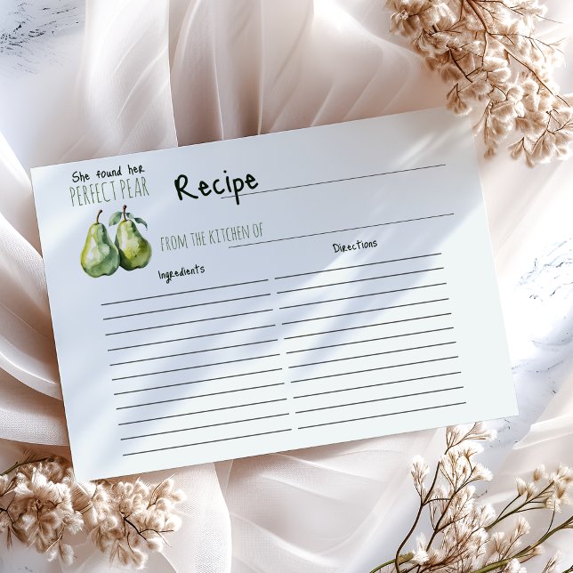 Elegant Brunch Perfect Pear Bridal Shower Recipe (Creator Uploaded)