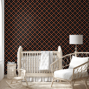 Elegant Buffalo Gingham Plaid Grid Modern Patterns Wallpaper