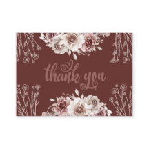 Elegant Burgundy Agate  Foil Invitation Postcard