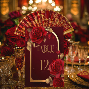 Elegant Burgundy and Gold Rustic Wedding Pedestal Sign