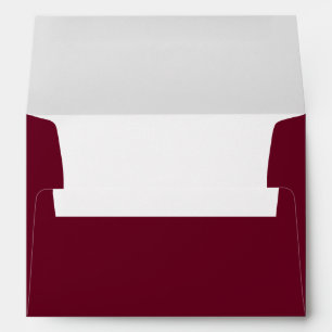 Elegant Burgundy Envelope