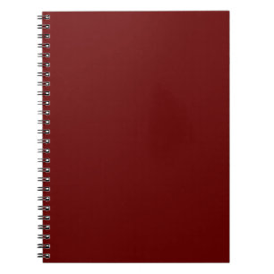 Elegant burgundy Maroon Wine bordeaux plain solid Notebook