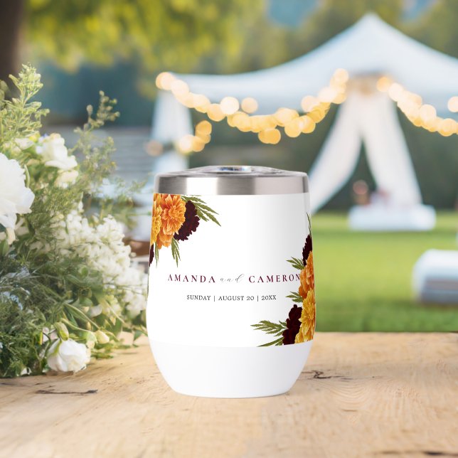 Elegant Burgundy Red "MARIGOLD" Wedding (Wedding (Rotated))