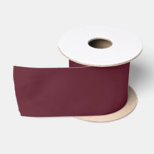 Elegant Burgundy Solid Colour Wedding