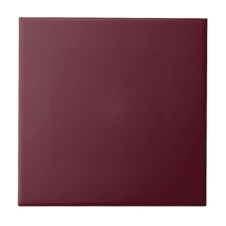 Elegant Burgundy Solid Colour Wedding Tile
