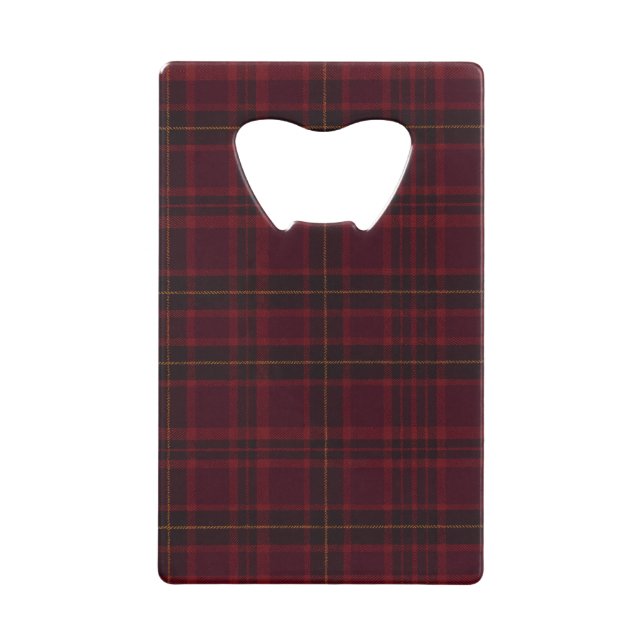 Elegant Burgundy Tartan (Front)