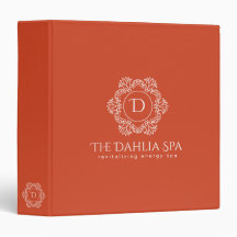 Elegant Burnt Orange Masseuse Spa Professional