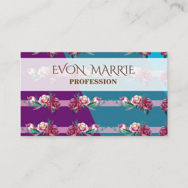 Elegant  Busines Card (Front)