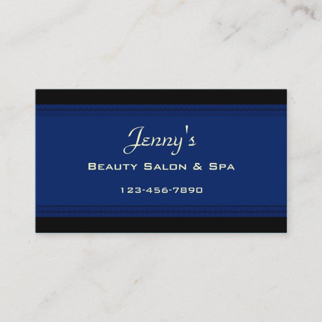 Elegant Business Card (Front)