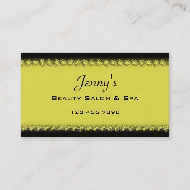 Elegant Business Card (Front)