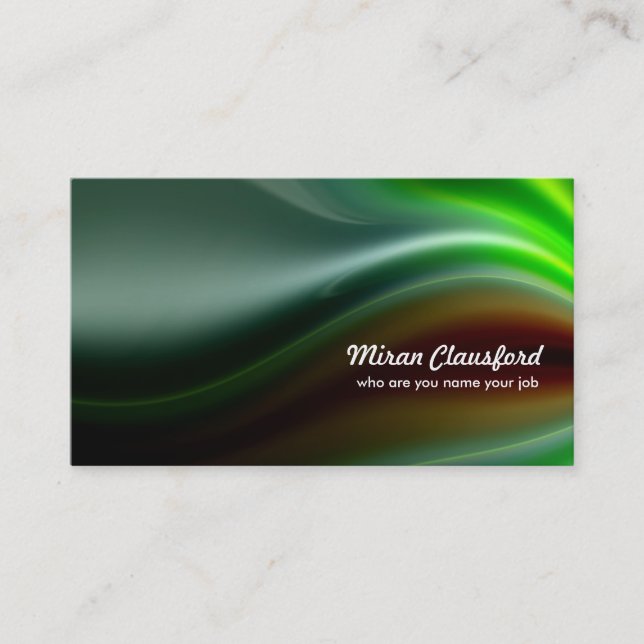 elegant business card (Front)