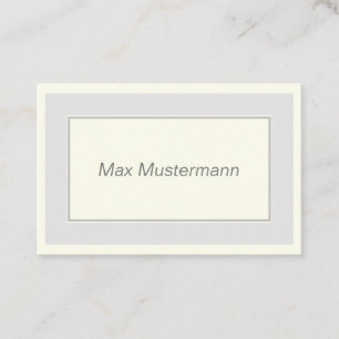 elegant business card