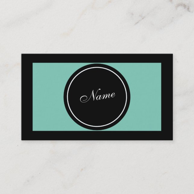 Elegant Business Card (Front)