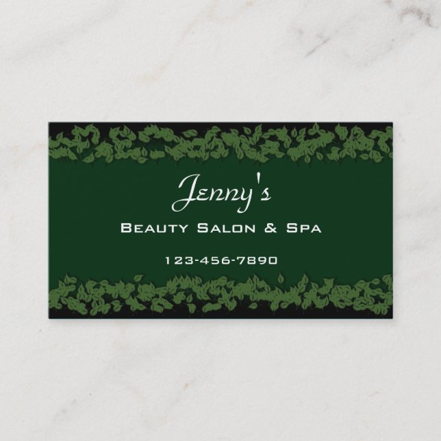 Elegant Business Card (Front)