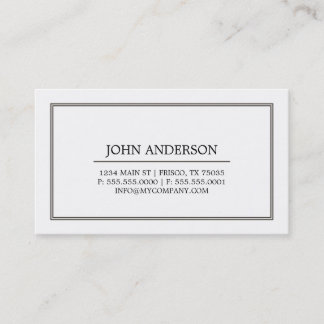 Elegant Business Card