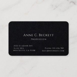 Elegant  business card