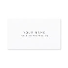 Elegant Business Card