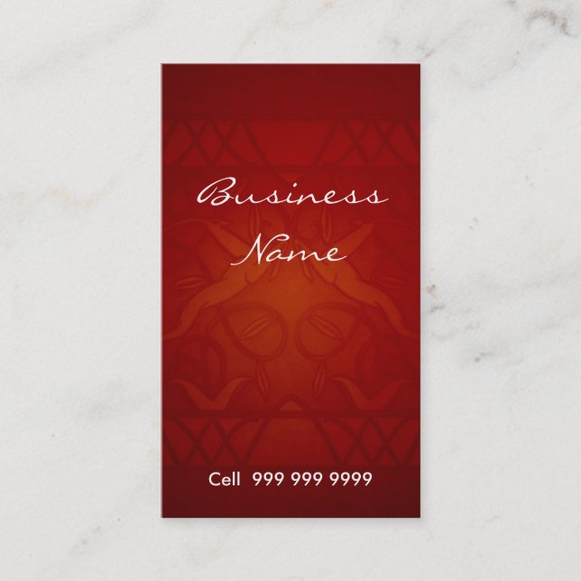 Elegant Business Card (Front)