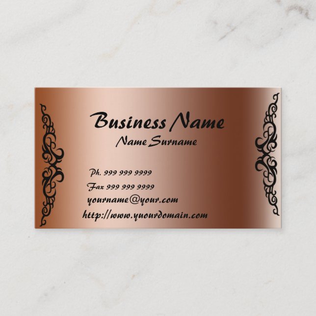 Elegant Business Card 14 (Front)