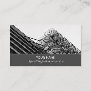 Elegant business card for escalator experts