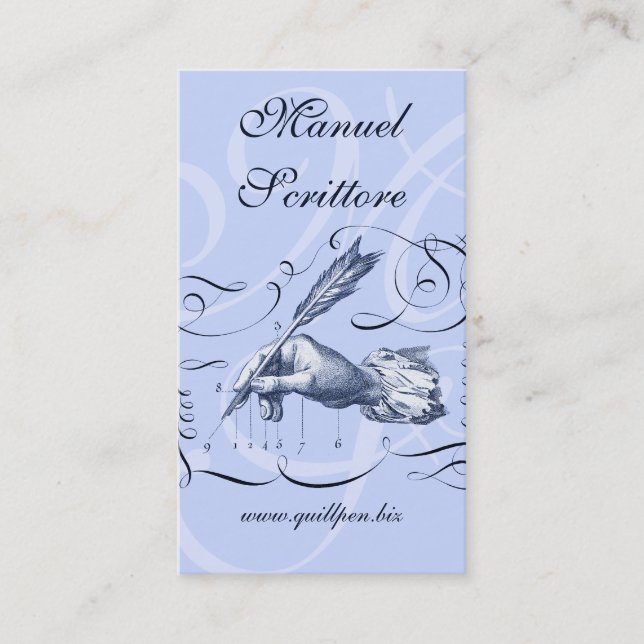 Elegant Business Card Stationery Shop / Bookstore (Front)