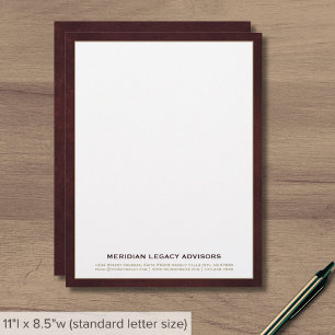 Elegant Business Letterhead