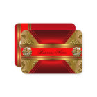 Elegant Business Red Gold Damask Jewel 2