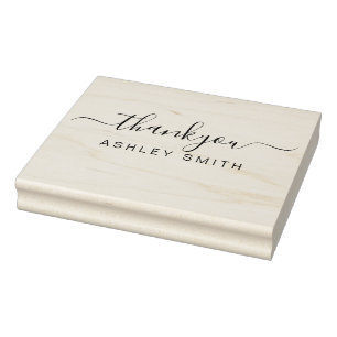 Elegant Business Thank You Rubber Stamp