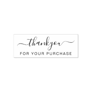 Elegant Business Thank You Self-inking Stamp